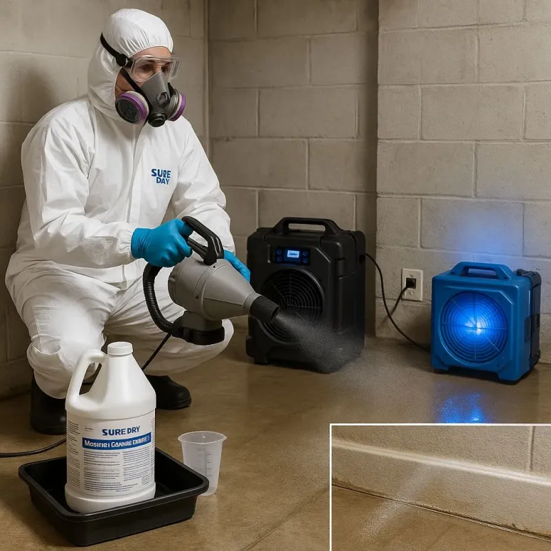 Sanitization and Odor Removal process in Gulfport, FL